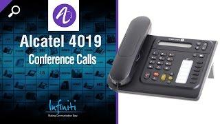 Alcatel 4019 Phone Handset - Conference Calls [Infiniti Telecommunications]