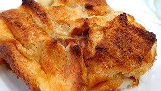 Easy Bread Pudding Recipe (1 min video) | OvalShelf #shorts