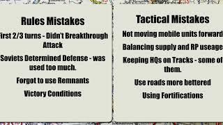 Stalingrad 42 Rules and Strategy Mistakes