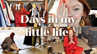 DAYS IN MY LITTLE LIFE  lash routine, at home gym makeover, pack with me, Christmas thrift haul