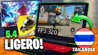 Nuevo EMULADOR TAILANDEZ SUPER LIGERO!!  Bluestacks 5.4 LITE  Como DESCARGAR Free Fire para PC