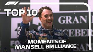 Top 10 Moments of Nigel Mansell Brilliance