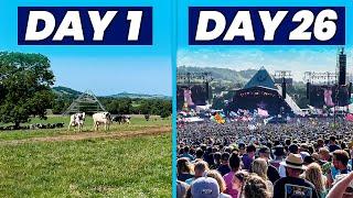 How Glastonbury Festival is Built in 26 Days