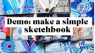 Let's Create A DIY Sketchbook Together!