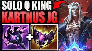 KARTHUS IS THE ABSOLUTE KING OF AP JUNGLERS IN SOLO Q!