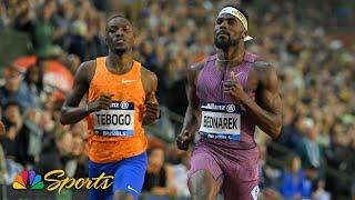 Kenny Bednarek edges Letsile Tebogo to win 200m title at Diamond League Finals | NBC Sports