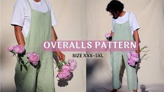 DIY Overalls Jumpsuit - Meadow Overalls PDF Pattern Tutorial