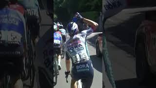 It’s a scorcher at the Giro  Ice down the jersey or bottle over the head? 
