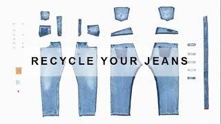 How To Recycle Your Jeans (1/3) "Open Up" / Mutsu