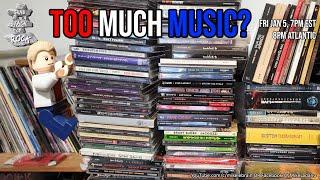 Too Much Music?  Grab A Stack (and a half) of Rock!