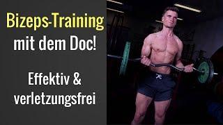 Bizeps Training - effektiv & dauerhaft verletzungsfrei! (Kurzhantel & SZ) | Doc.Mischa