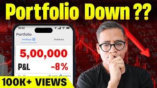 If Your Portfolio is DOWN, Watch this Video - It may help - Rahul Jain Analysis #marketcrash