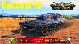 Concept 1B, 10K Damage, 6 Kills, Prokhorovka - World of Tanks