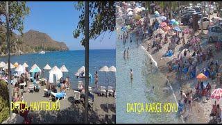 DATÇA MESUDİYE HAYITBÜKÜ KARGI KOYU PLAJI BEACH WALK MUĞLA TÜRKİYE SPAZIERGANG AM STRAND TÜRKEI