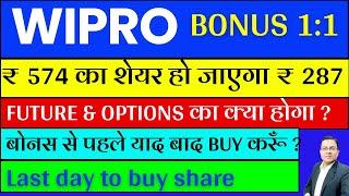 Wipro share latest news today  I Wipro bonus news  I wipro share news I Wipro dividend