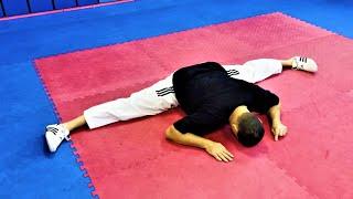 ANDRE LIMA training FLEXIBILITY | Taekwondo Advanced Stretching Legs High Kicks Athletics Master MMA