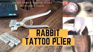 How we can use Rabbit Tattoo Plier - Tattoo Clamp for Rabbit