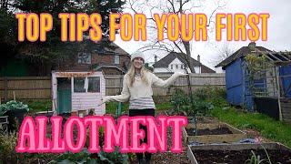 TOP TIPS FOR YOUR FIRST ALLOTMENT PLOT