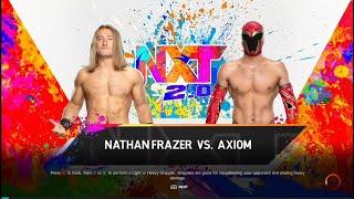 [WWE 가상대결] 네이선 프레이저 vs 액시엄 (Nathan Frazer vs Axiom)