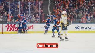 OILERS MIC'D UP | McDavid 1,000th Point