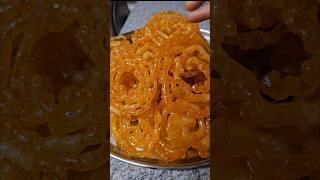 Instant Jalebi Recipe | Quick Super Crispy Jalebi Recipe With Jaggery #shorts #jalebi #jilebi