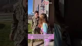 Brother Military Homecoming Surprise To Family || Heartsome 