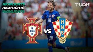 HIGHLIGHTS - Portugal 1-2 Croacia | Amistoso UEFA Internacional | TUDN