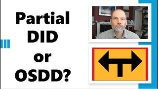 Partial DID or OSDD? Classifying and Diagnosing Types of  Dissociation