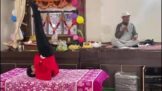 Prabhu Mulakh Raj ji k avtaran divas par Minakshi Pawan Mukat,sarwang,Hal ,Karanpira aasan karti hui