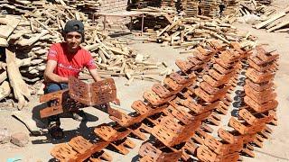 Process Of Making Wooden Foldable Book Stand | Creative Wood Working Projects | Cheap Woodworking