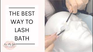 Double Lash Baths - The Key to Better Retention | KML Pro