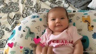 Cute Baby Hiccups | Meet Miss Zoe