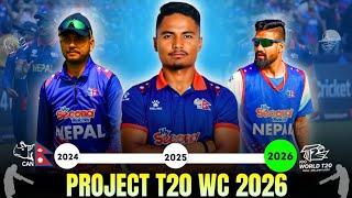 Nepal Cricket Team Starts Project "T20 World Cup 2026" || Can Nepal Qualify?