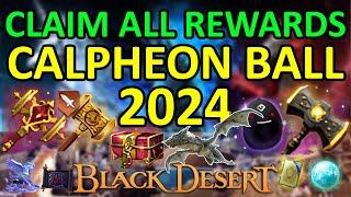 FREE T10 HORSE & DRAGON MOUNT, OUTFIT, +250 FS, J Hammer, CALPHEON BALL 2024 REWARD Black Desert BDO