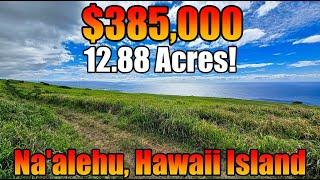 SOLD! 12.88Ac Kaunamano Homestead, Naalehu, Big Island Hawaii Real Estate -MLS#712889