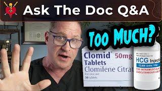 Too Much HCG / Clomid? What to Use Instead for Fertility on TRT - Ask The Doc