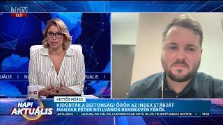 Napi aktuális - Szalai Szabolcs (2024-08-21) - HÍR TV