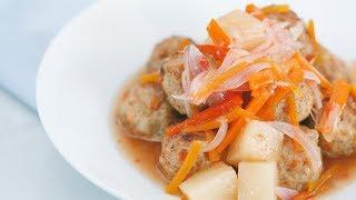 Pork Meatballs in Sweet and Sour Sauce Recipe | Yummy Ph