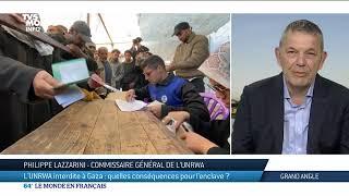 « Nos activités continuent » dans le Territoire palestinien occupé: Philippe Lazzarini à TV5 Monde