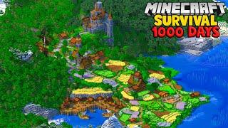 I Survived 1000 Days In Minecraft Survival [FULL MOVIE]