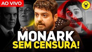 MONARK AO VIVO E SEM CENSURA DIRETO DOS EUA - Barbacast