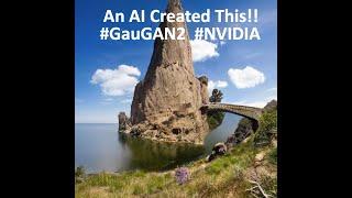 AI Art: NVIDIA's GauGAN2 - Sequence of Super Real Landscape Images!  #GauGAN #NVIDIA #AI #Shorts