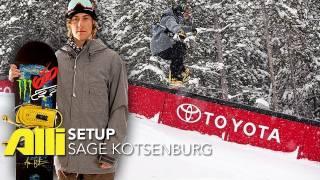 Sage Kotsenburg Snowboard Setup