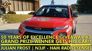 Grand Prize Winner Gets His Car!! - Ham Radio Outlet