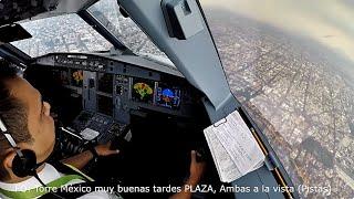 Aterrizando con Granizo, Lluvia y Turbulencia en la Ciudad de México AICM