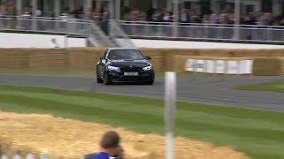 2014 Goodwood Festival of Speed - 2015 BMW M4 with Tiff Needell