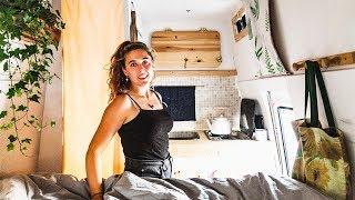 Van Tour | DIY Van Conversion with Bathroom (1980 Mercedes 307 D)