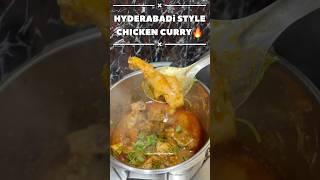 HYDERABADi STYLE CHICKEN CURRY||#chickenbiryani #chickencurry #muttonbiryani #hyderabad #biryani