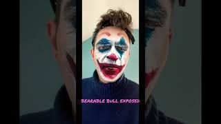 BEARABLE BULL VS. THE JOKER 🃏 #cringe #btc  #bearablebull #crypto #ripple #iso20022 #finance #xrp
