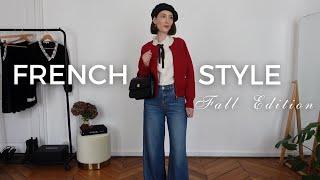 4 Timeless and Classic French Style Fall Outfits